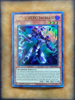Yugioh Vision HERO Increase GFP2-EN057 Ultra Rare 1st Ed NM - Image 1