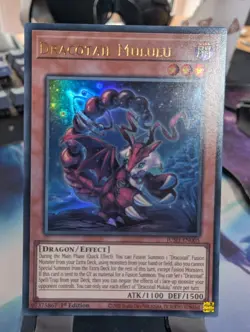 YuGiOh! Dracotail Mululu JUSH-EN005 Ultra Rare 1st Ed - Image 1