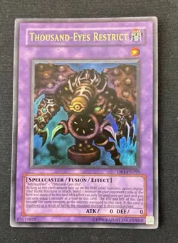 Thousand-Eyes Restrict DB1-EN195 Dark Beginning 1 Unlimited Ultra Rare - Image 1