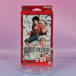 STRAW HAT CREW STARTER DECK ONE PIECE ST01 BANDAI ENGLISH OVP SEALED - Image 1
