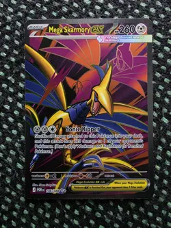 Mega Skarmory EX 106/088 Pokemon TCG Perfect Order Ultra Rare English - Image 1