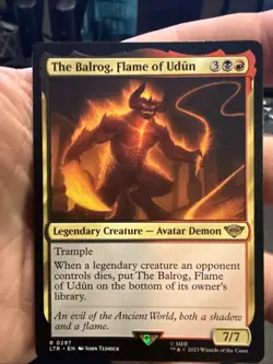 The Balrog, Flame of Udun Lord of the Rings 297 Non-Foil NM - Image 1