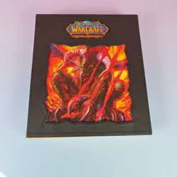 WORLD OF WARCRAFT TRADING CARD GAME COLLECTOR ALBUM BINDER WITH CARDS - Image 1