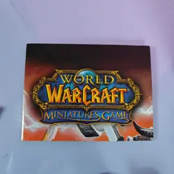 WORLD OF WARCRAFT MINIATURES GAME LOT FIGUREN TOKENS WURFELN REGELHEFTEN & DOSE - Image 3