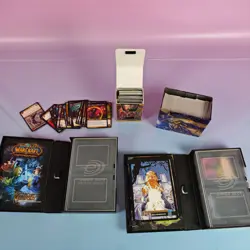 WORLD OF WARCRAFT TCG LOT MIT STARTER DECKS DECKBOXEN SAMMELDOSE UND KARTEN - Image 2