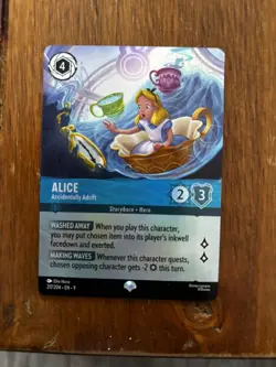 Lorcana Alice Accidentally Adrift 217/204 Fabled Epic - Image 1