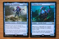 Set 10 Blue Merfolk Creatures *NM* Magic Gathering MTG Commander Cursecatcher - Image 4