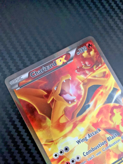 Pokemon TCG Charizard EX XY121 Black Star Full Art Holo Promo NM (Standard Size) - Image 2