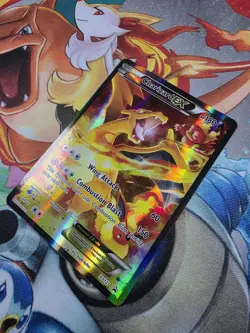 Pokemon TCG Charizard EX XY121 Black Star Full Art Holo Promo NM - Image 3