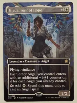 Giada, Font of Hope Borderless - Foundations MTG Magic the Gathering - Image 1