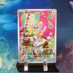 Minccino 182/162 Sv05: Temporal Forces NM Holo Pokemon TCG - Image 1