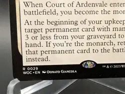 Court of Ardenvale (Extended Art) Commander: Wilds of Eldraine Regular - Image 2