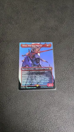 [MTG] Firion, Wild Rose Warrior - (Borderless) - Final Fantasy [Foil] - NM - Image 1