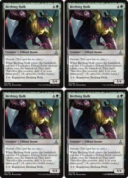 MTG - 4x BIRTHING HULK - Oath of the Gatewatch (U) - Image 1