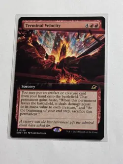 Terminal Velocity Extended Art Edge of Eternities #338 - Image 1