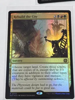 Rebuild the City March of the Machine: The Aftermath Foil #43 - Image 1