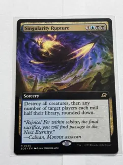 Singularity Rupture Extended Art Edge of Eternities #350 - Image 1