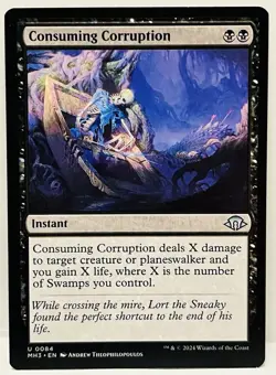 Consuming Corruption -#84-MTG-Modern Horizons 3-Regular-LP - Image 1