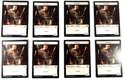MTG, Vampire, Token, 004, 15m, 16m, 17, Mint/NM Un-played, Bat, Sorin Emblem, 8X - Image 2