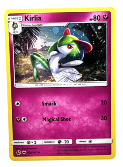 Kirlia 92a/147 Cosmos Holo Burning Shadows Pokemon Card LP 2018 - Image 1