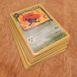 Pokemon Team Rocket Lot 26 Unlimited Non-Holo Dark Vileplume & More - Image 3