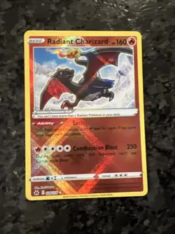 2023 Pokemon Sword & Shield Crown Zenith Radiant Charizard holo #020/1 - Image 1