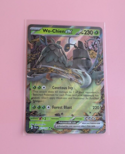 2023 POKEMON TCG Paldea Evolved Wo-Chien ex 027/193 Double Rare - Image 1