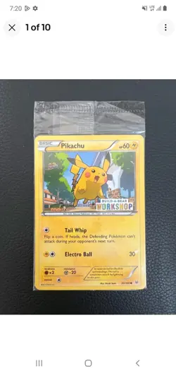 Pikachu SM86 Build-A-Bear Workshop Black Star Promo - Pokemon Card - Sealed - Image 1