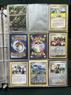 Pokemon/Animal Crossing Card Binder Collection Lapras Trainers Japan 1999 Amiibo - Image 4