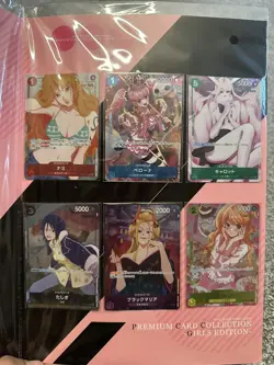 One Piece Premium Card Collection Vol.1/25th Ann/Girls Ed/Film Red X4 JP - Image 4