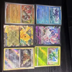 Pokemon TCG Small Card Lot - Pikachu Ex, Sylveon V, And Friends! - Image 1