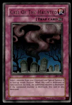 Call of the Haunted PSV-012 Ultra Rare Pharaoh's Servant 2002 YuGiOh Card - Image 1