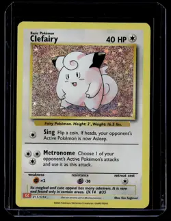 Clefairy 013/034 Holo Trading Card Game Classic Charizard Pokemon 2023 - Image 1