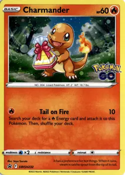 Charmander SWSH232 Near Mint - SWSH: Sword & Shield Promo Cards - Image 1