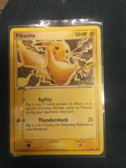 Pokemon Pikachu 1st Edition Holo Card 58/102 Wizards of the Coast - Image 1