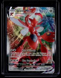 Scizor VMAX 119/189 Holo Rare VMAX Darkness Ablaze Pokemon Card - Image 1