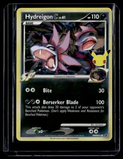 Hydreigon C SWSH138 Promo SWSH Black Star Pokemon Card 2019 - Image 1