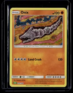 Onix 010/034 Holo CLV Trading Card Game Classic English Pokemon 2023 - Image 1