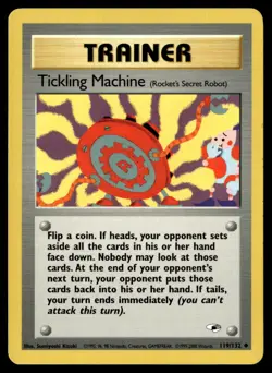 Tickling Machine 119/132 Uncommon Gym Heroes Pokemon Card - Image 1