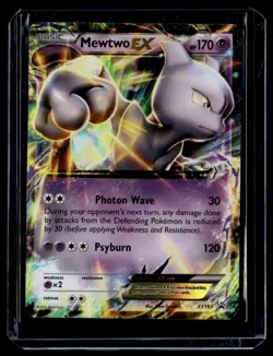 Mewtwo EX XY183 Promo XY Black Star Promos Pokemon Card - Image 1