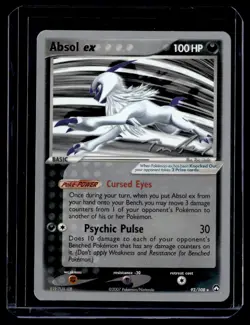 Absol ex 92/108 Holo Rare EX World Championship 2007 Promo Pokemon Card - Image 1