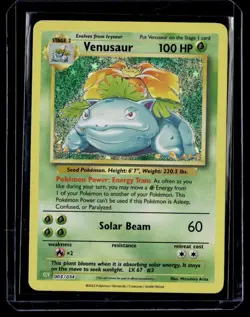 Venusaur 003/034 Holo Trading Card Game Classic English Pokemon 2023 - Image 1