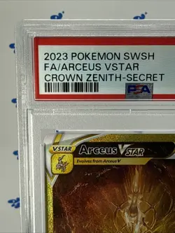 Arceus VSTAR GG70/GG70 PSA 9 Secret Rare Pokemon 2023 Crown Zenith - Image 2