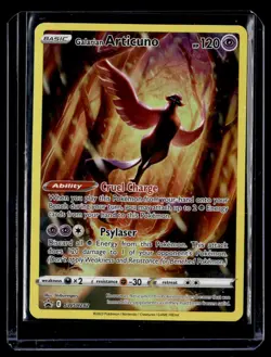 Galarian Articuno SWSH282 Promo SWSH Black Star Pokemon Card - Image 1