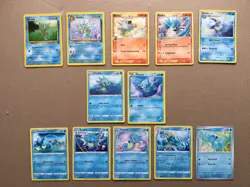 12x Pokemon Horsea & Seadra Card Bundle - Old & Modern TCG LP/NM - Image 1