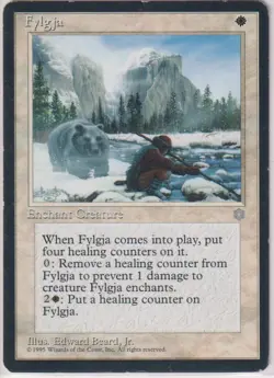 Fylgja Ice Age MTG Vintage Magic the Gathering Card - Image 1