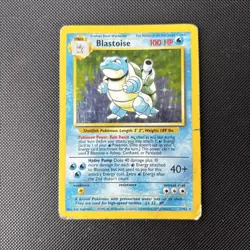 Pokemon Card Base Set Holo Blastoise 2/102 WOTC - Image 1