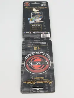 Chaotic Premium Edition Season 1 Exclusive Gold Foil Cards 2 Pack Blister NEW - Image 3