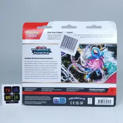 Pokemon TCG Scarlet & Violet Temporal Forces Cleffa Blister Packs Sealed - Image 2
