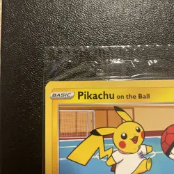 Pokemon Pikachu TCG Promo Card On the Ball Futsal, 001/005, New Sealed - Image 3